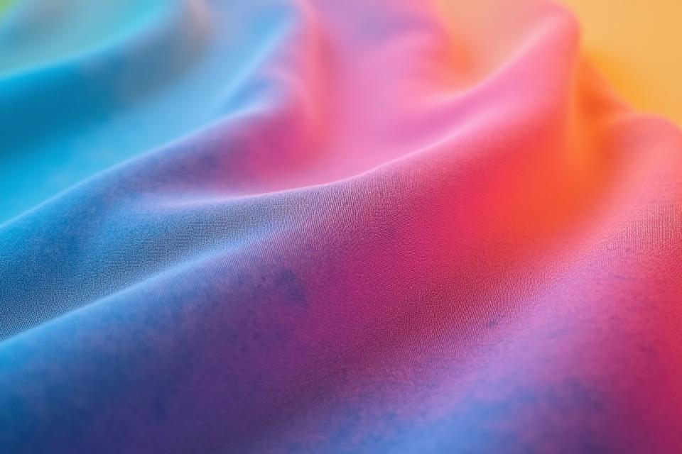 Digital finish colour changing textiles