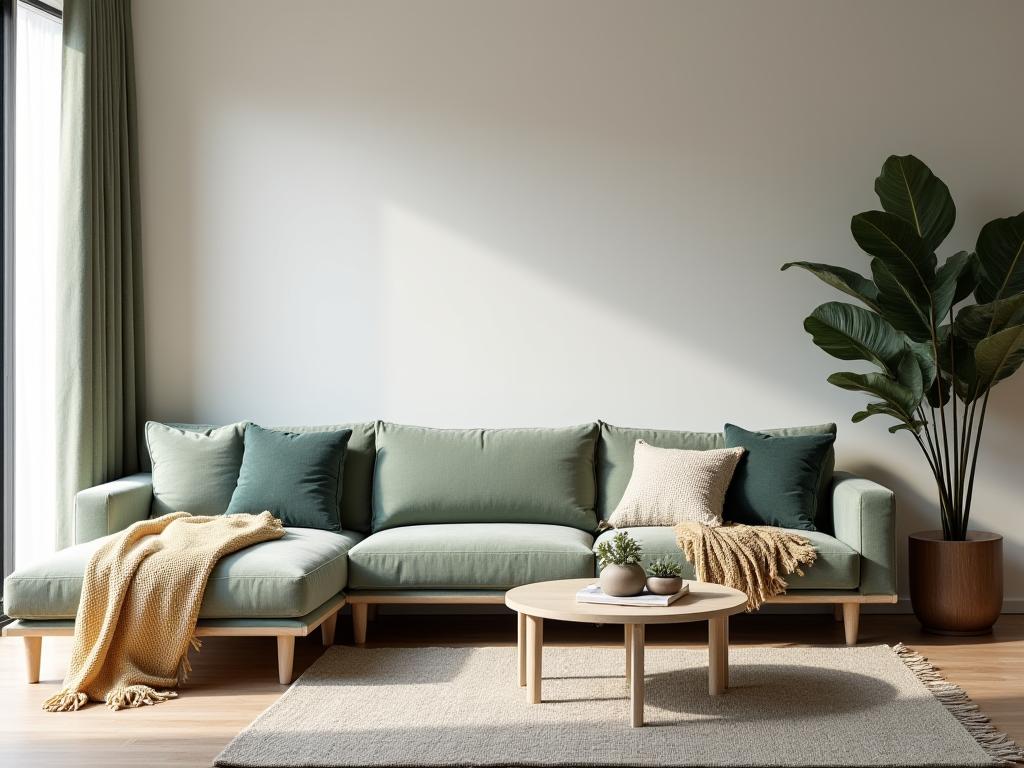 Premium textiles in modern Australian interior