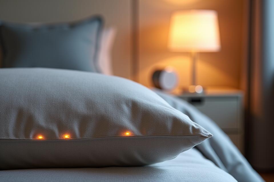 Sensor infused fabric smart home integration