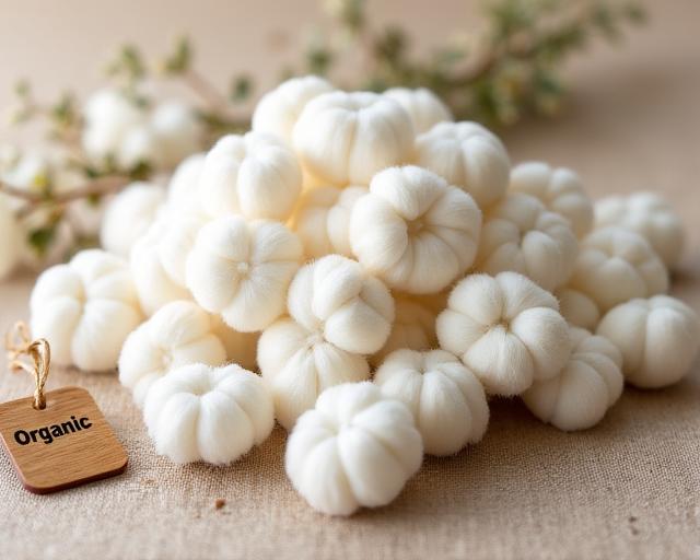 Sustainable raw materials organic cotton